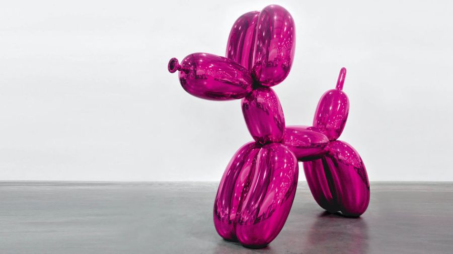 Jeff-Koons POMPIDU balloon dog