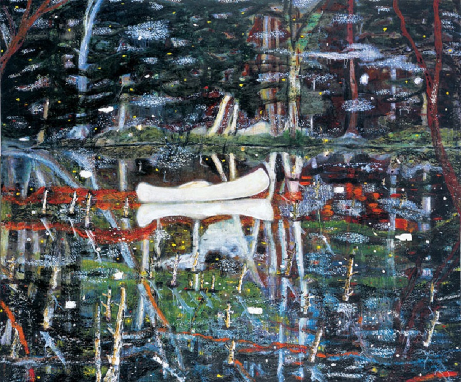 Peter Doig- White Canoe