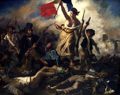 Eugene Delacroix:  La liberté guidant le peuple