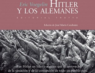 Hitler y los alemanes de Eric Voegelin